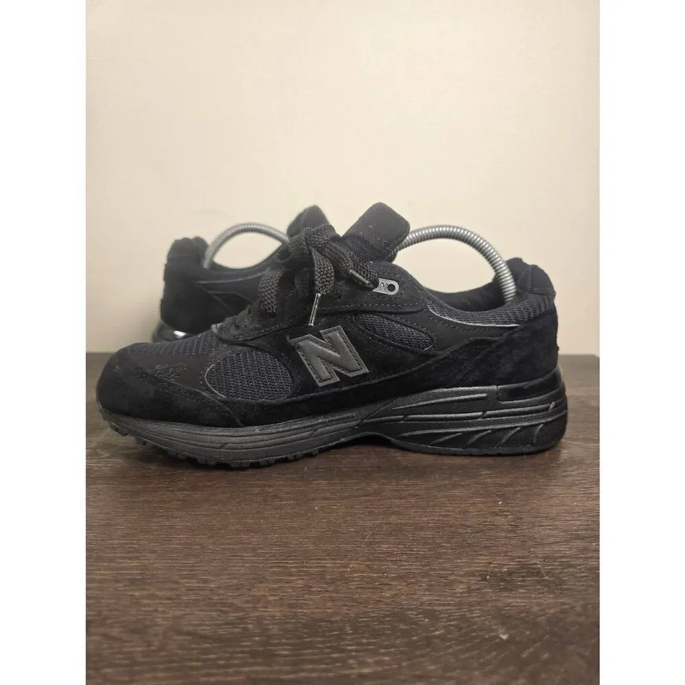 New Balance WR993TB Triple Black Limited Edition Made In USA Women's Size 9